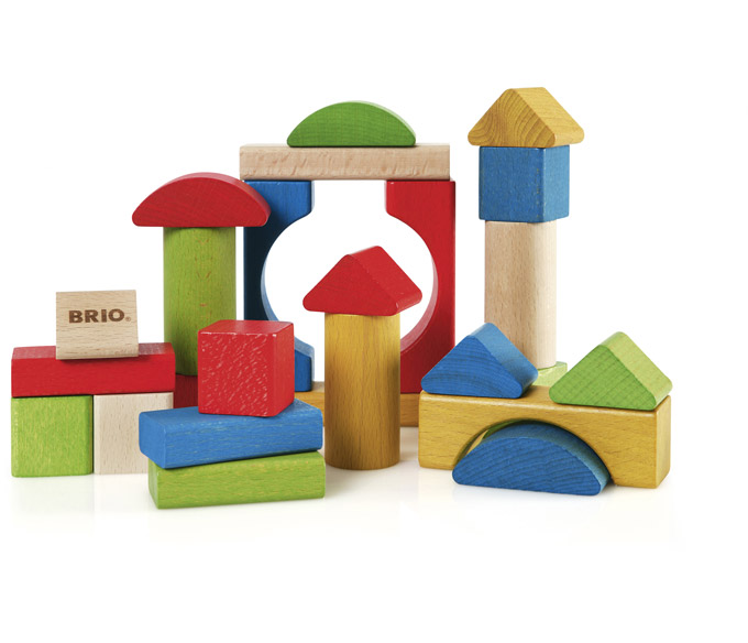 BRIO（ブリオ）カラーつみき25ピース