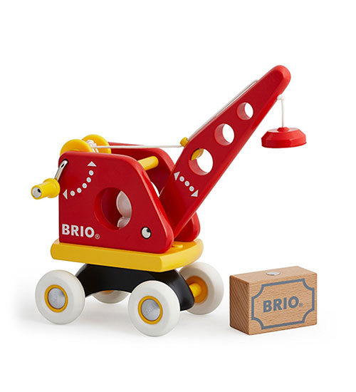 BRIO（ブリオ）クレーンと荷物