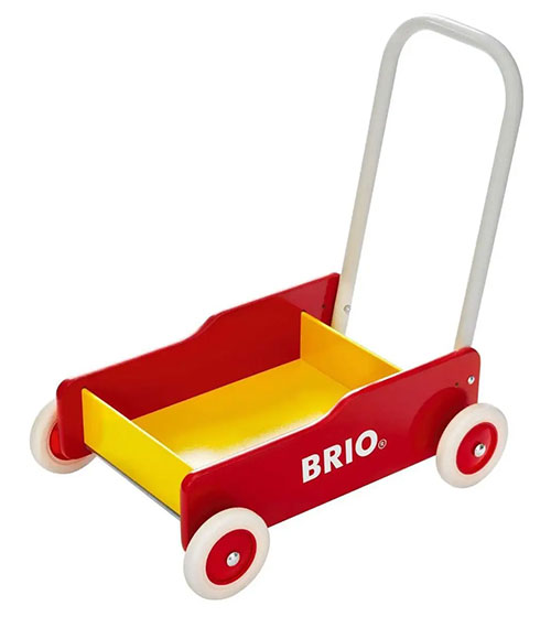 BRIO（ブリオ）手押し車（赤）