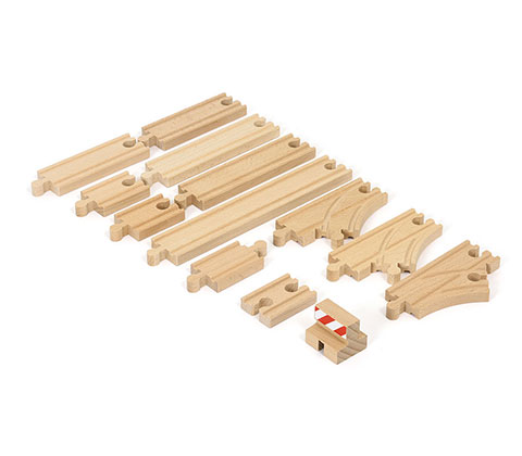 BRIO（ブリオ）追加レールセット（スターター 13pc）