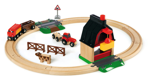 BRIO（ブリオ）ファームレールセット