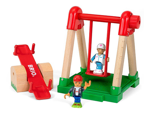 BRIO（ブリオ）ヴィレッジ シーソーとブランコ