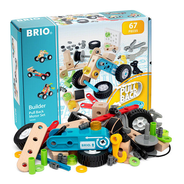 BRIO（ブリオ）ビルダー プルバックモーターセット