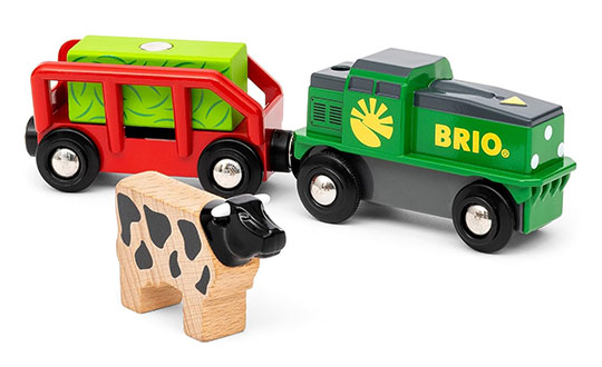 BRIO（ブリオ）バッテリーパワーファームトレイン