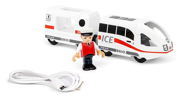 BRIO（ブリオ）世界の鉄道シリーズ USB充電式ICEトレイン