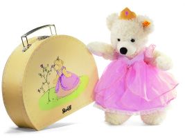 Steiff(シュタイフ)Lotte Teddy bear princess in suitcase