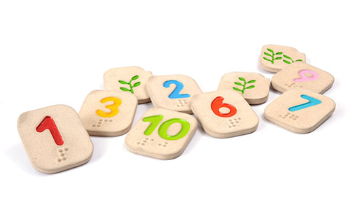 PLANTOYS（プラントイ）点字ナンバー　1-10