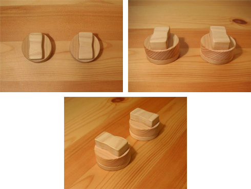 SayWoodwork（セイウッドワーク）SC-2(4ｃｍ）1セット