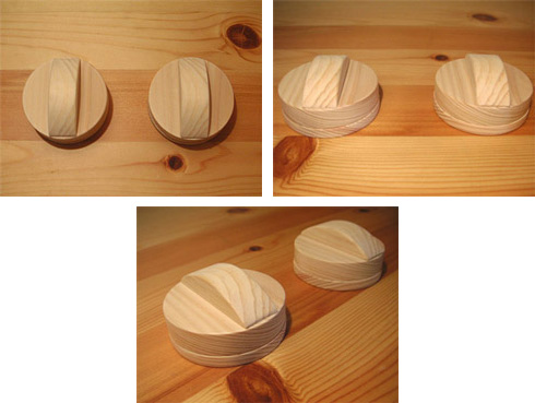 SayWoodwork（セイウッドワーク）SC-3(6ｃｍ）1セット