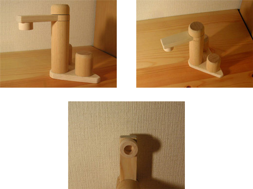 SayWoodwork（セイウッドワーク）SW-1 ままごとキッチン パーツ・水道(部品・蛇口)