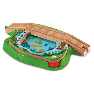 きかんしゃトーマス（マテル社）魚が泳ぐ池の橋