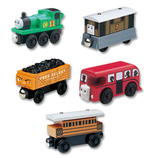 きかんしゃトーマス（ラーニングカーブ）ソドー島のりものセット