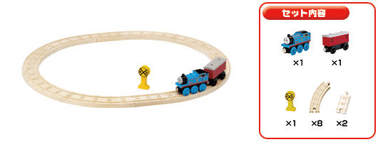 きかんしゃトーマス（ラーニングカーブ）オーバルセット