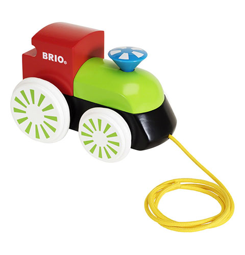 BRIO（ブリオ）木製蒸気機関車（カラー）