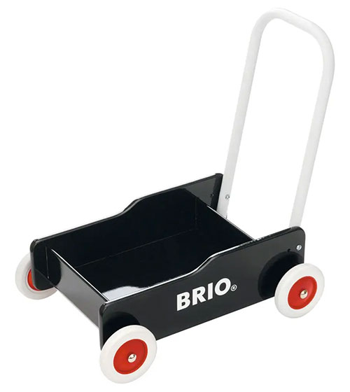 BRIO（ブリオ）手押し車（黒）