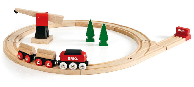 BRIO（ブリオ）クラシックレール貨物輸送セット