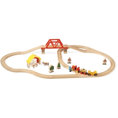 BRIO（ブリオ）木製レール基本セット カントリー