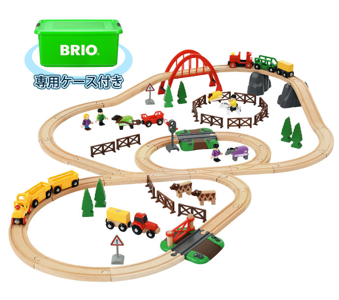 BRIO（ブリオ）カントリーライフセット ケース付き