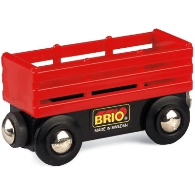 BRIO（ブリオ）赤い家畜ワゴン