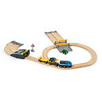 BRIO（ブリオ） レール＆ロードカートランスポーターセット