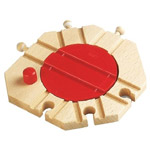 BRIO（ブリオ） ツマミ付ターンテーブル
