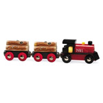 BRIO（ブリオ） ライト＆サウンド付木材輸送車