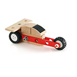木の幼児玩具 ビルダーミニレースカー