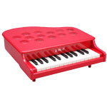 河合楽器（カワイ） ミニピアノP-25（赤）