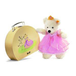 Steiff(シュタイフ) Lotte Teddy bear princess in suitcase
