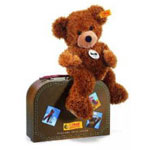 Steiff(シュタイフ) Hannes Teddy bear in suitcase