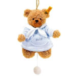 Steiff(シュタイフ) Sleep well bear music box ブルー