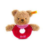 Steiff(シュタイフ) Sleep well bear grip toy レッド