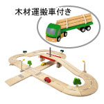 PLANTOYS（プラントイ） ロードシステム「デラックス」(木材運搬車付き)