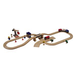 PLANTOYS（プラントイ） ロード＆レールプレイセット 輸送