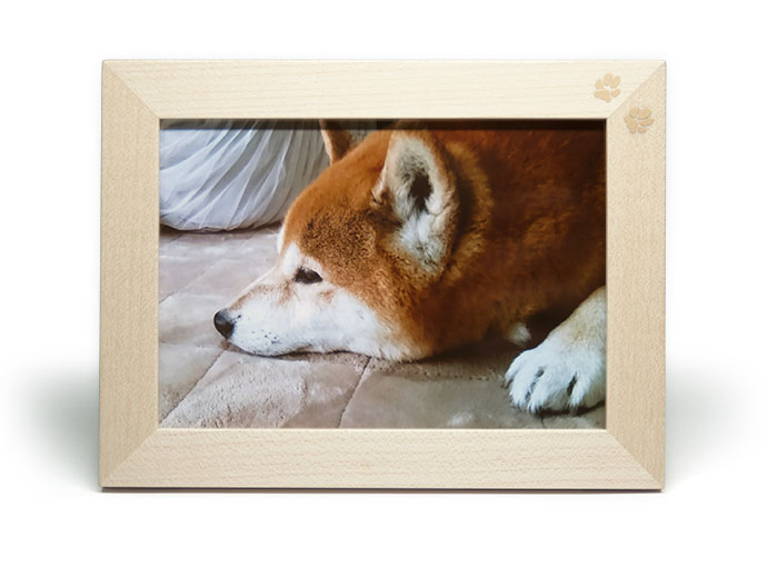 SayWoodwork（セイウッドワーク）肉球フォトスタンド（メープル）