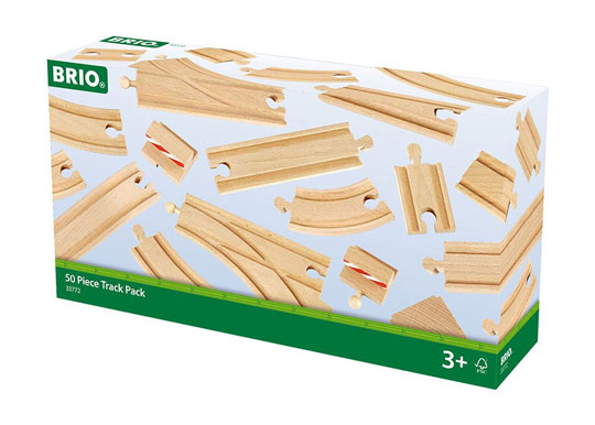 BRIO 33772 50ピース追加レールセット