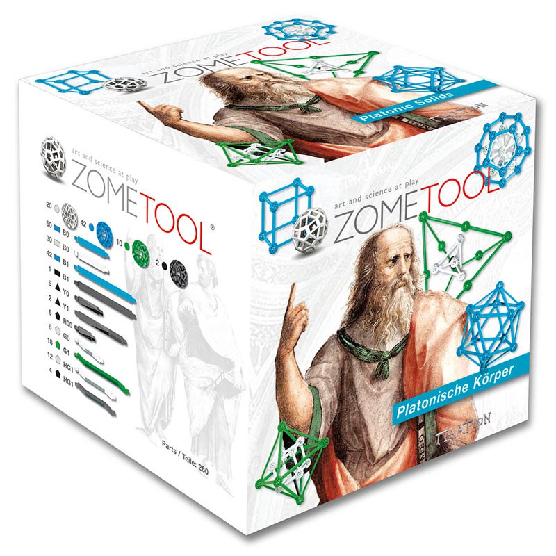 Amazon.co.jp: zometool(ゾムツール) Zometool 正多面体キット